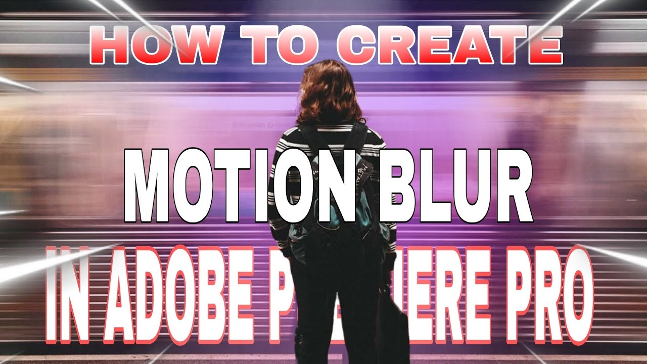 How to create motion blur effect in Adobe premiere Pro |AOS FILMS |