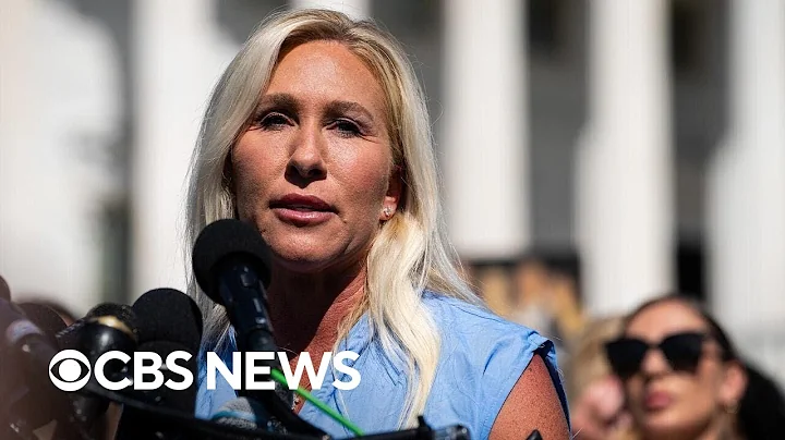 Marjorie Taylor Greene says she is facing threats amid Epstein files fallout, Trump pulling support