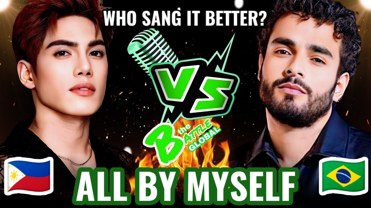 ALL BY MYSELF - Stell Ajero (SB19) (PHILIPPINES 🇵🇭) VS. Gabriel Henrique (BRAZIL 🇧🇷) | Global Battle