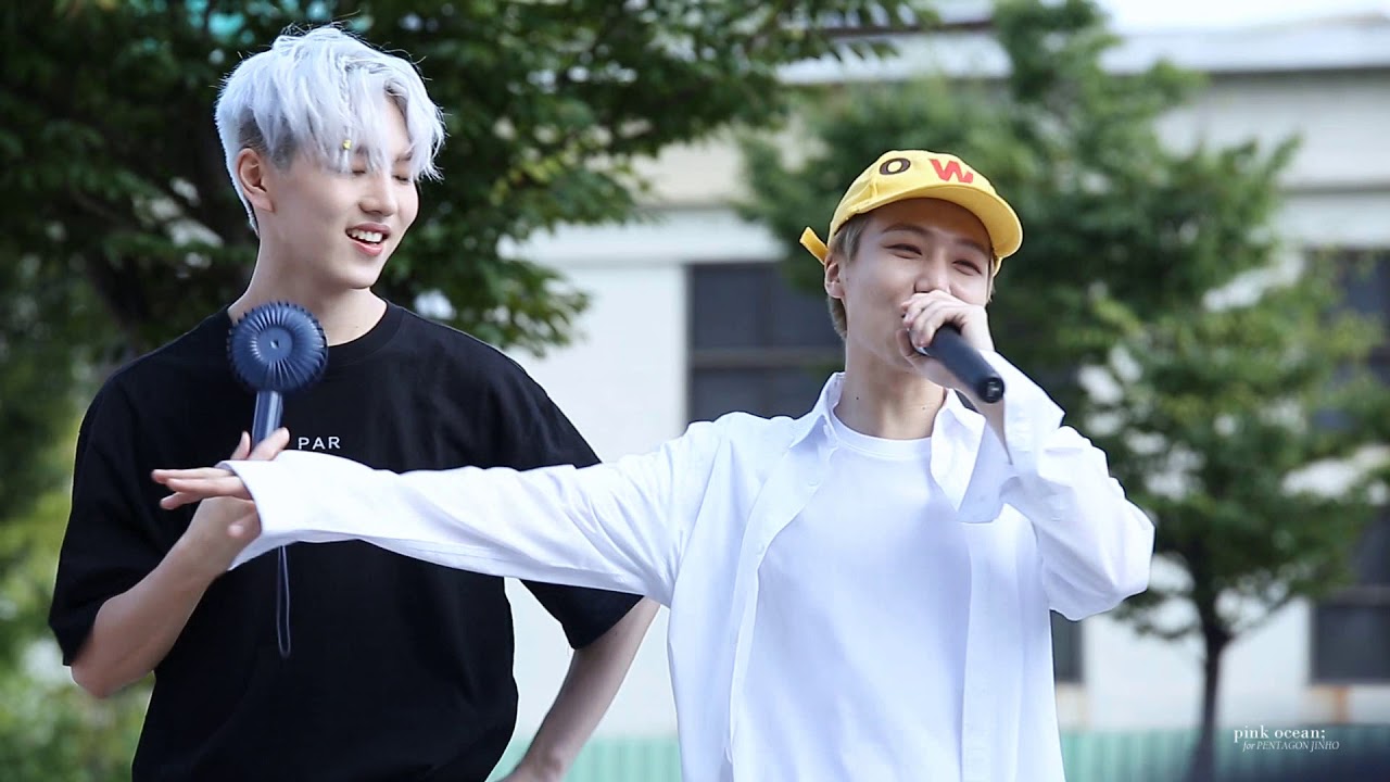 180922 펜타곤 진호 키노 PENTAGON Jinho kino 팀 정하기 (in 미니팬미팅)