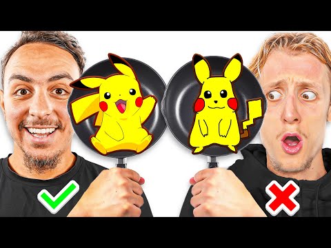 Whoever Makes The BEST PANCAKE ART WINS