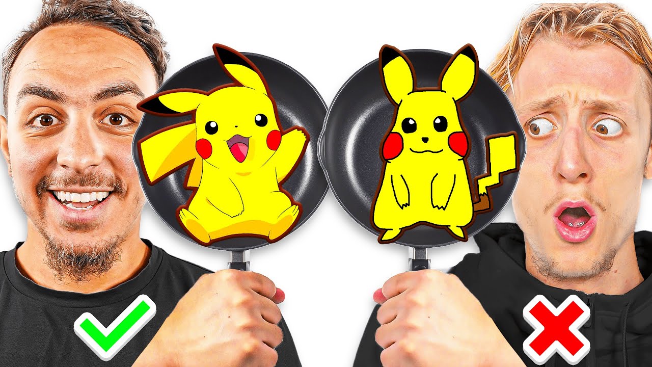 Celui qui fait Le MEILLEUR PANCAKE ART GAGNE !