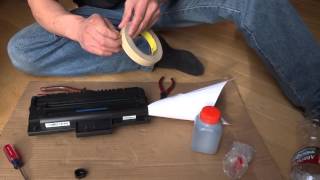 4 Easy Steps To Laser Toner Cartridges Cheaply And Cleanly - YouTube