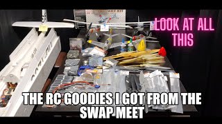 6 RC PLANES AND ALOT OF PARTS CHEAP SWAP MEET DEALS