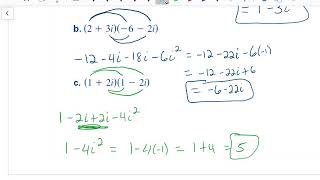 5 4 Simplifying Complex Number Expressions