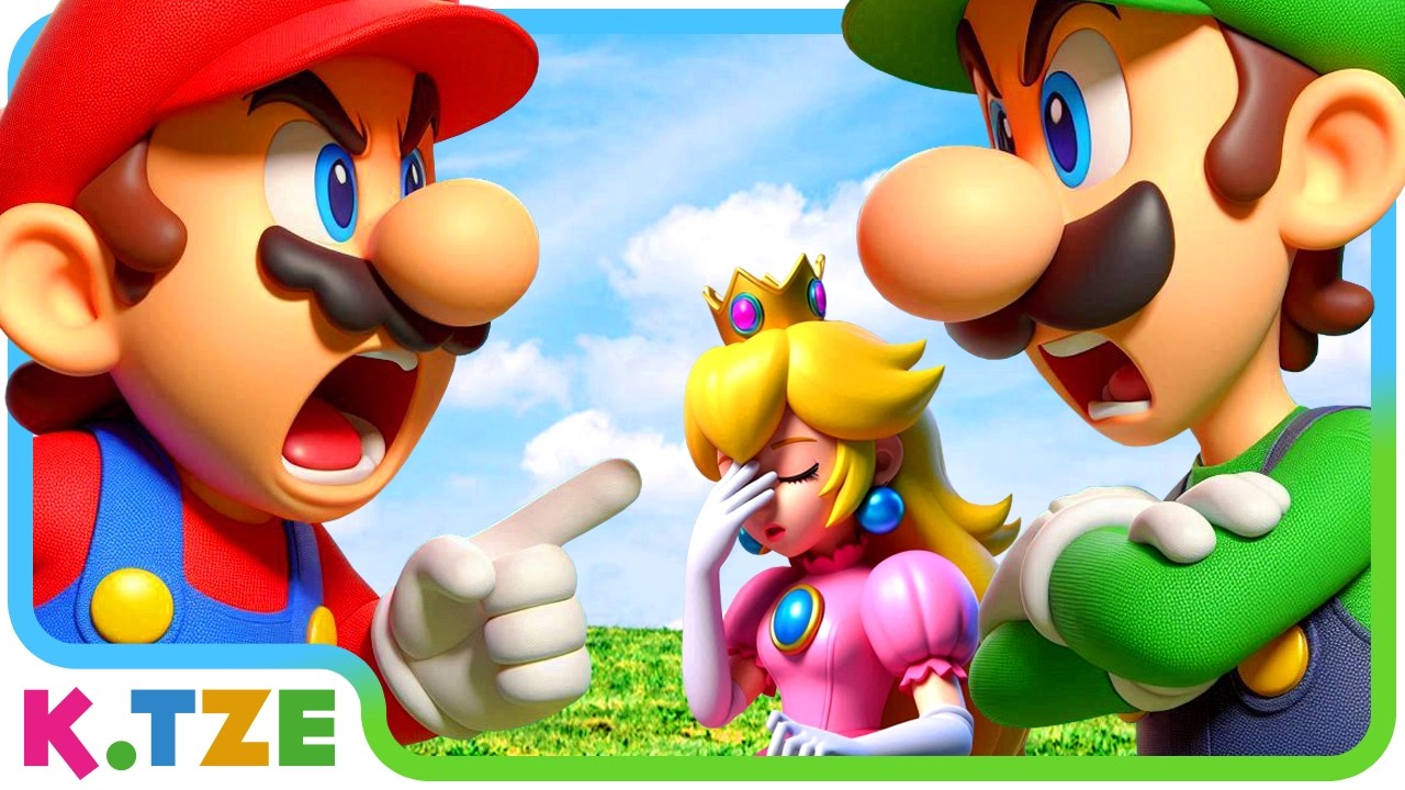 Братья ссорятся. Кто прав? 🤔⚔️ История Super Mario Odyssey