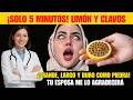 Solo 1 LIMÓN y CLAVOS DE OLOR: En 5 MINUTOS recupera la FIRMEZA de tus 18 años