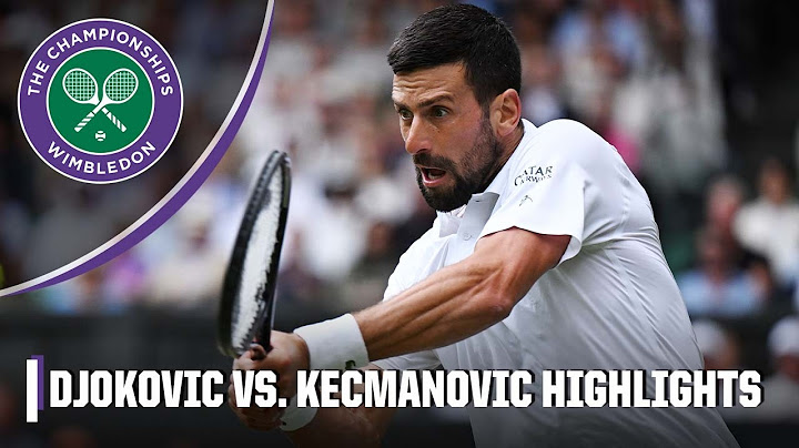Novak Djokovic vs. Miomir Kecmanovic ROUND 3 HIGHLIGHTS 😤 | 2025 Wimbledon