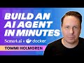 Build an AI Agent with Docker + Sema4.ai in Minutes