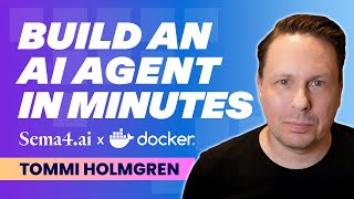 Build an AI Agent with Docker + Sema4.ai in Minutes