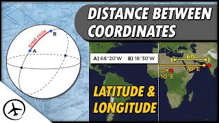 How to Determine the Distance Between Geographic Coordinates? by Aviation Theory 94,110 views 2 years ago 12 minutes, 41 seconds