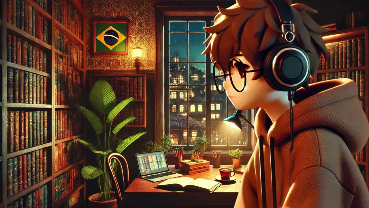 Lo-Fi com Alma Brasileira para Estudar e Descontrair | Focus Wave