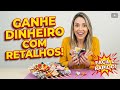 ​"NUNCA MAIS JOGUE FORA! Fiz 100 peças em 1 dia usando sobras de retalhos!"