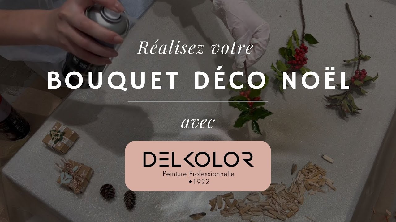 Réalisez votre vase de Noël en Houx avec des paillettes ! Home Made