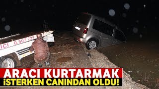 Hafif Ticari Araç Baraj Göletine Düştü: 1 Ölü 1 Yaralı