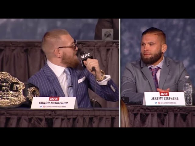 BEST TRASH TALK MOMENTS UFC SEASONAL PRESS CONFERENCE (HILARIOUS) 