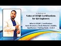 Webinar on ISTQB | Value of ISTQB Certifications | Exam Details | Study Material for ISTQB Exams