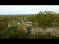 Старинная крепость КОПОРЬЕ в селе Копорье: видео с дрона
