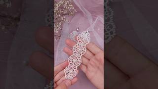 If you want to learn tatting lace,  check out my playlist with lessons for beginners 😊 #tatting