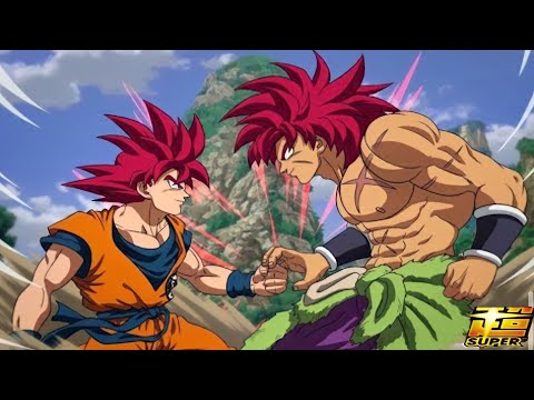 Goku training Broly