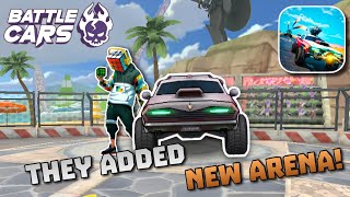 THEY ADDED NEW ARENA; DELETING THE GAME | BATTLE CARS ARENA [#3] screenshot 5