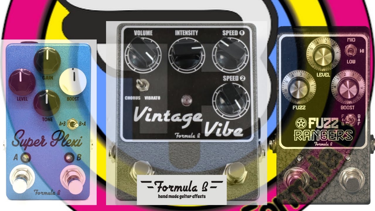 FORMULA B Vintage Vibe Mk2 | Pedales de guitarra Boost - Boost
