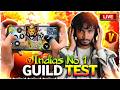 Indias No1 V Badge Guild AGF 🔥 1Vs1 & 1Vs4 Test For V Badge Guild 😱 Free Fire #freefire #live