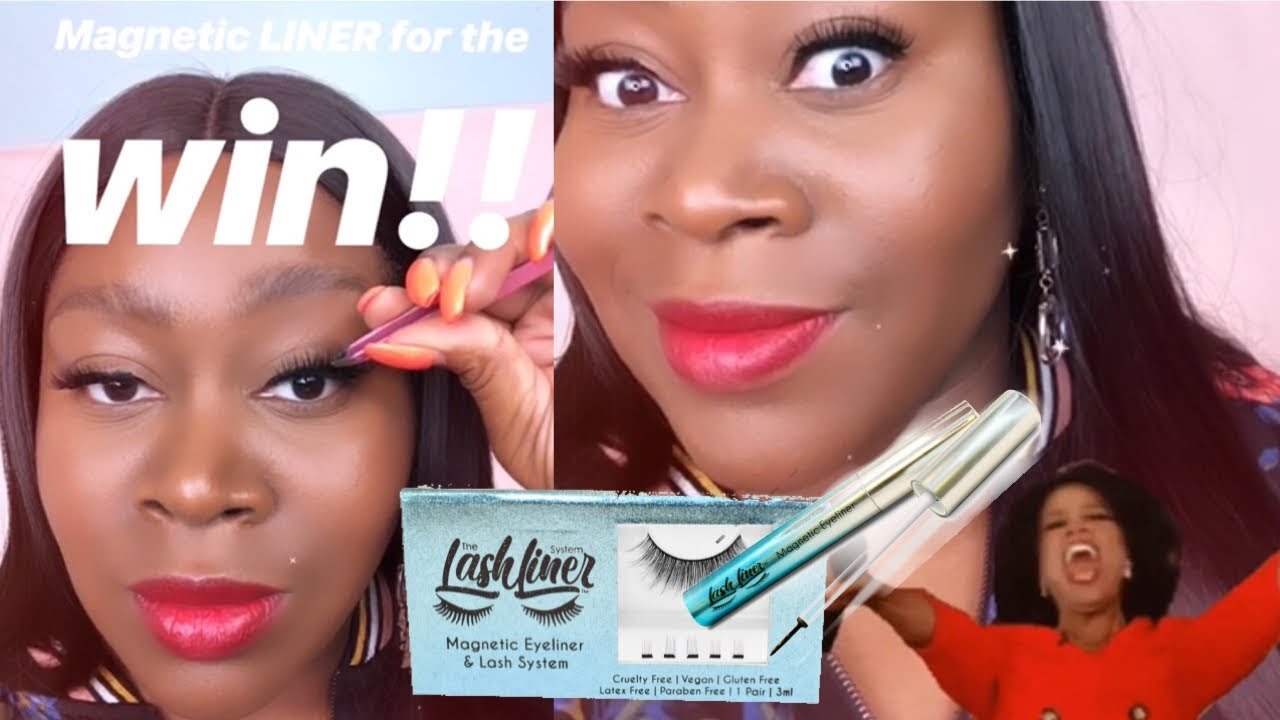 Magnetic LINER And LASHES?? The LASH LINER SYSTEM | Bombbeauty