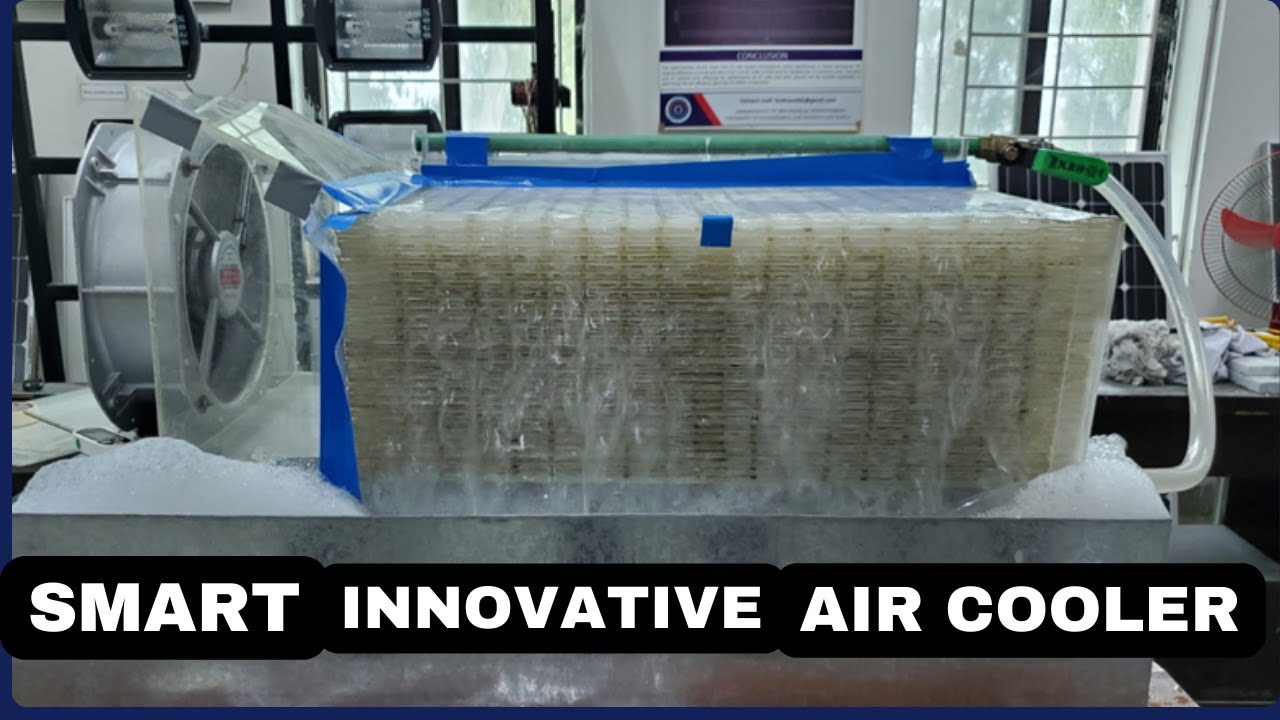 Smart Innovative Air Cooler | Indirect Evaporative Air Cooler - YouTube