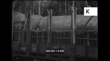 1940s Germany, Abandoned V2 Rockets and Launching Vehiciles