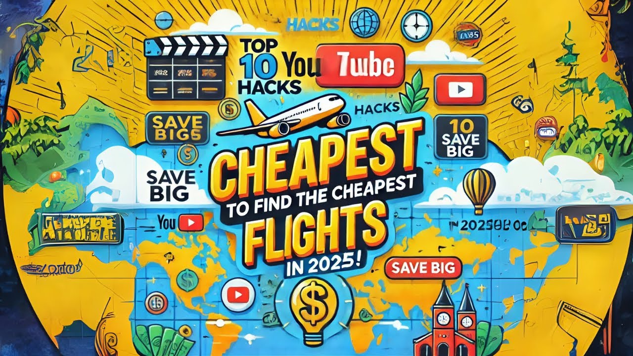 How to Find Cheapest Flights in 2025! Save Money on Travel 🚀🌍 Top 10 ...