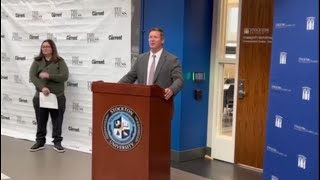 Press of Atlantic City Executive Editor Buzz Keough discusses the new journaliam lab at Stockton
