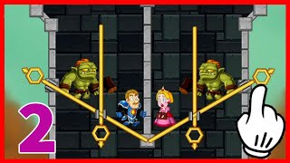 Hero Rescue How To Loot & Kill The Goblin Part 2 | Pull the Pin (Android,iOS) screenshot 4