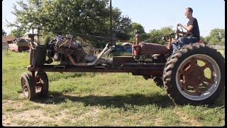 V8 SWAPPING A FARMALL TRACTOR - JOHN DEERE HAS NOTHING ON THIS!!!