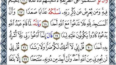 🌿 سورة الجن | حصّن نفسك وأهلك من كل شر بإذن الله | Surah Al-Jinn For Protection & Healing