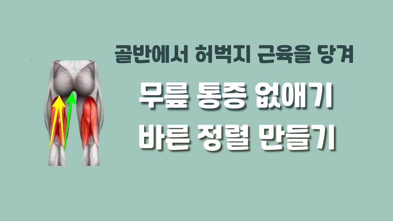 [ 마름모코어 시즌２-70 ] 골반, 무릎 주변의 통증과 불균형 해소의 원리