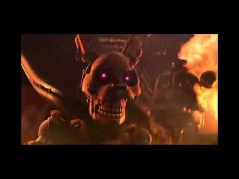 fnaf security breach springtrap dragged in hell from molten freddy aka ennard