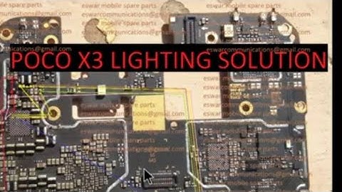 POCO X3 LCD LIGHTING WAYS