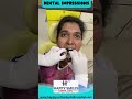 Dental impressions step by step  haapy smiles dental hospital  shorts