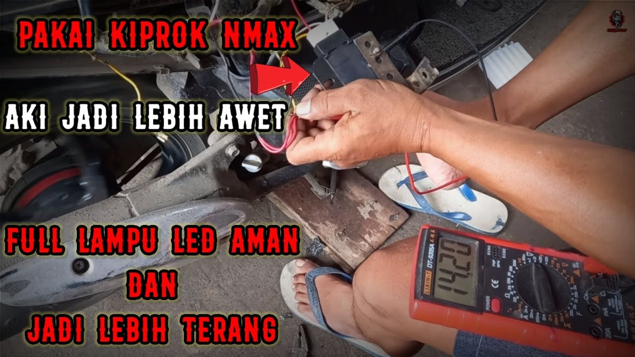 RANGKAIAN FULLWAVE YAMAHA MIO SPORTY MENGGUNAKAN KIPROK NMAX || FULLWAVE FULL DC