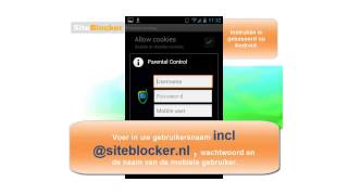 Android instruktie video voor SiteBlocker Mobile (Parental Control & Internetfilter) screenshot 4