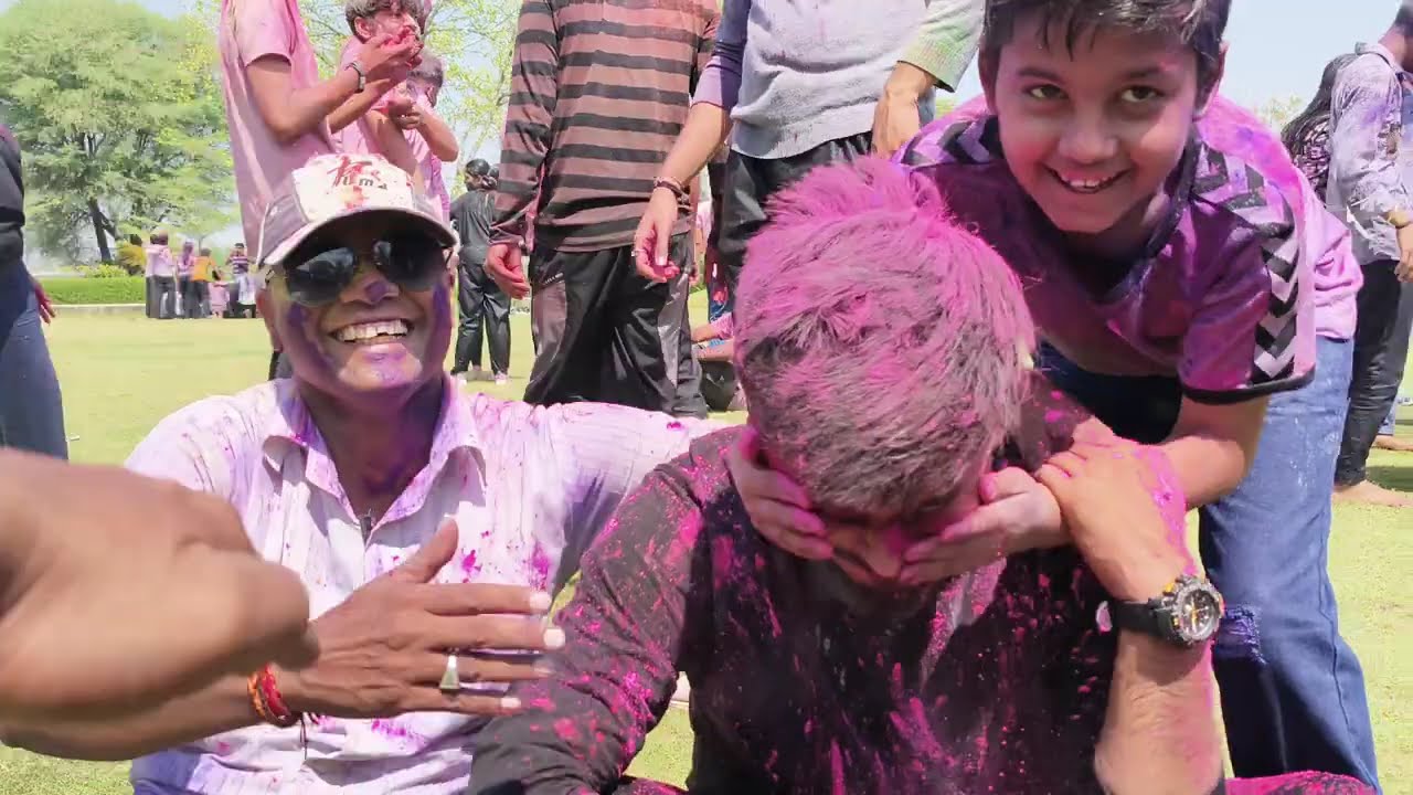 Part 2 Dhuleti celebration 🥳🫟Monark university (Department of Law) #dhuleti #celebration