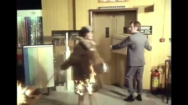 Pamela Wardel on fire - Monty Python - Department ...