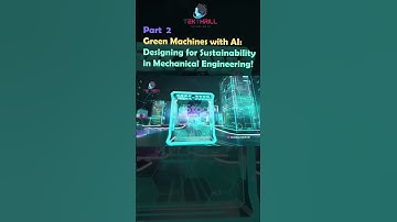 Green Machines with AI: Designing for Sustainability in Mechanical Engineering! Part 2 #ai #viral