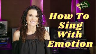 How To Sing With Emotion! #singingtips How To Sing With Emotion! #singingtips