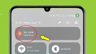 Samsung | Mic Mode Setting | Standard & Voice focus screenshot 2