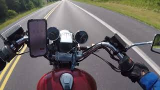 Going 0 to 60 on the 85 Honda Shadow 700