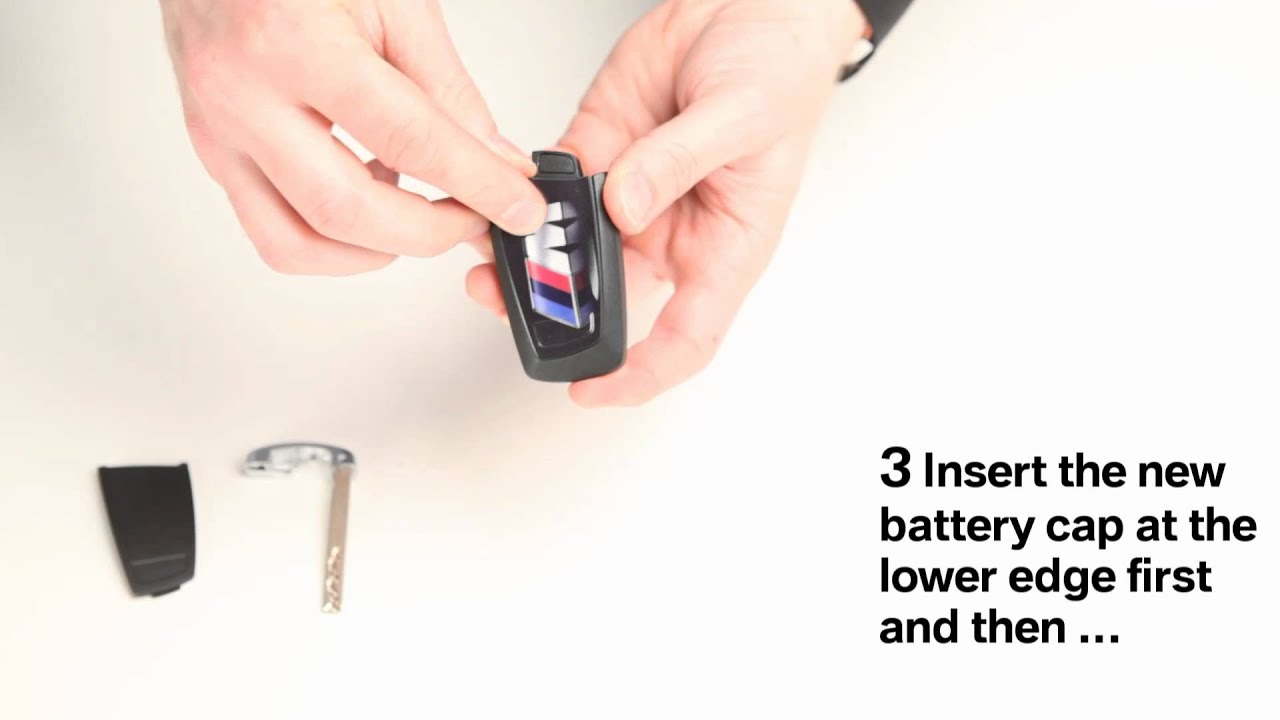 BMW Key2Joy - How to change the cover - YouTube