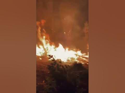 See The Raw Power: Crews Battle Wildland Fire On Mauna Kea - bm7wnhy