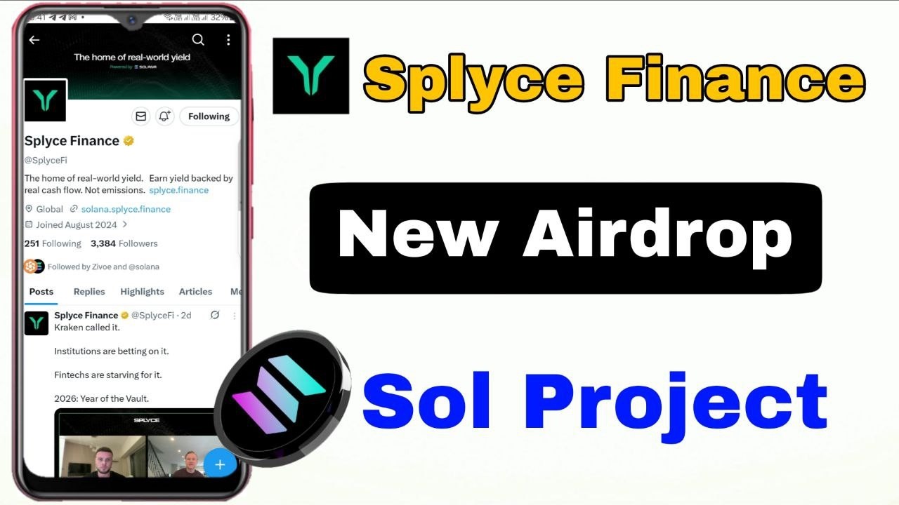 Splyce Finance Airdrop | Collect Strands & $SPLY | Solana DeFi |
